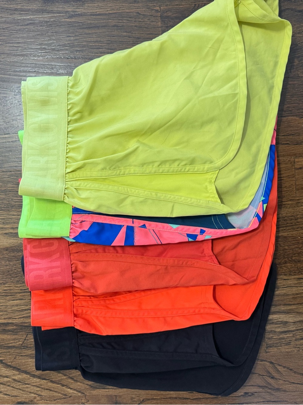 Gymshark Women's Athletic Running Shorts Stack